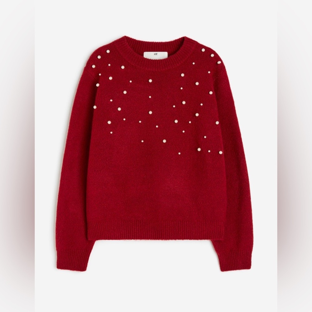 H&M Vibrant Red Sweater